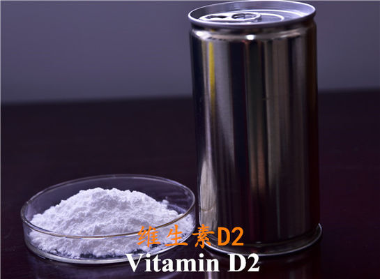 C28H44O Pharma Vitamin D Ergocalciferol Vitamin D2 Powder White Crystal