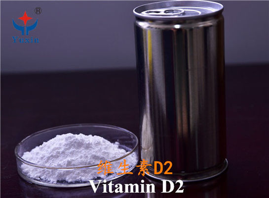 96.5%-102.0% Ergocalciferol Vitamin D2 Pharma Grade